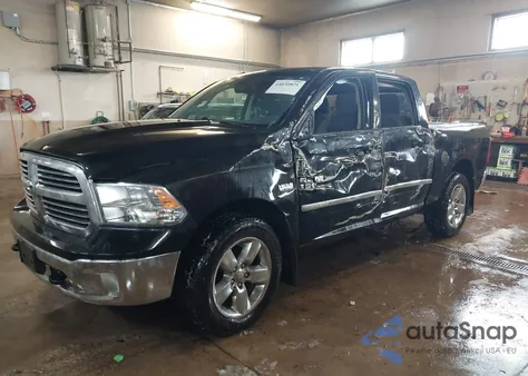 2015 Ram 1500 Big Horn из США, поврежденный, VIN 1C6RR7LT4FS716481